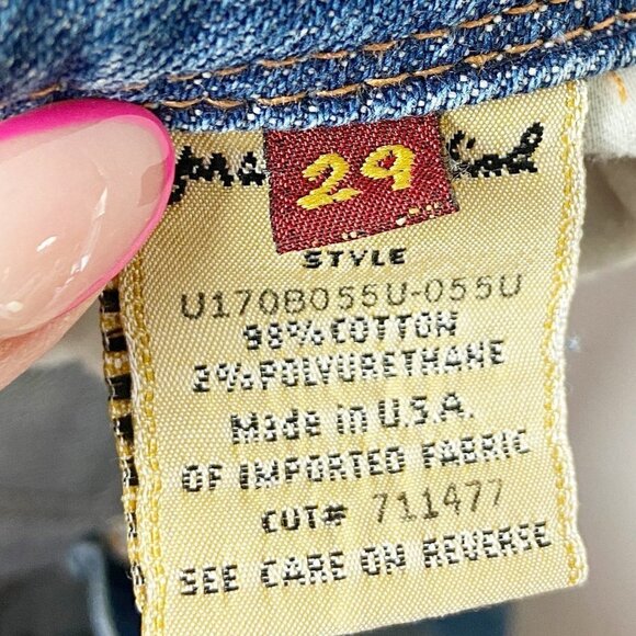 7 FOR ALL MANKIND | Boyfriend Shorts Boho Cut Offs - Picture 6 of 7